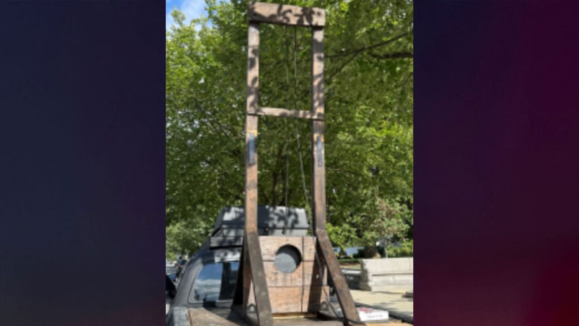 ‘It’s the real deal, man’: Calif. man allegedly drove to D.C. with guillotine in pickup truck