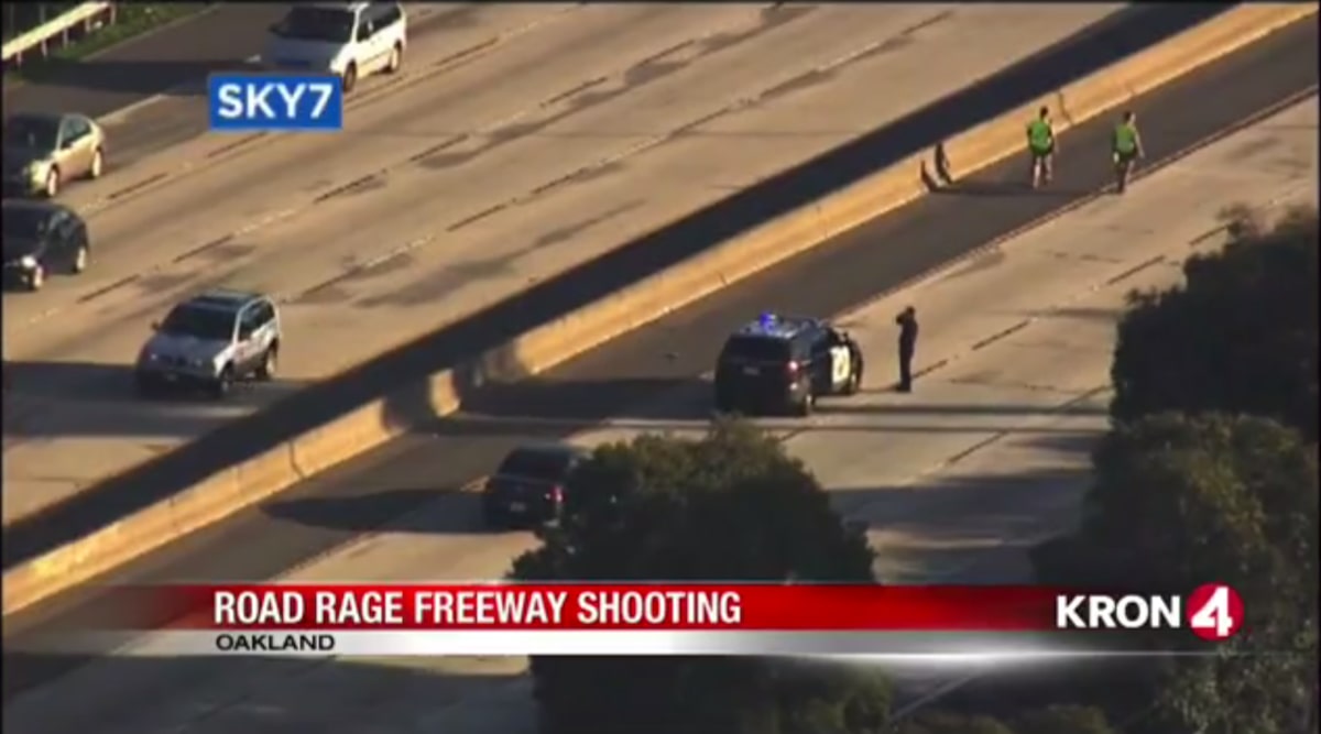 VIDEO: CHP investigating shooting on Interstate 580 in Oakland as road rage
